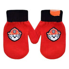 Guantes Tejidos Paw Patrol con Aplique Sublimado Invierno Infantil
