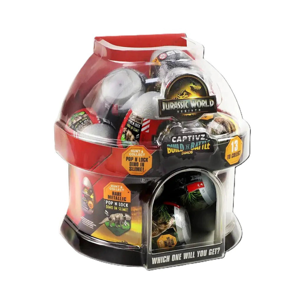 Jurassic World Rebirth Huevo con Slime Sorpresa Infantil