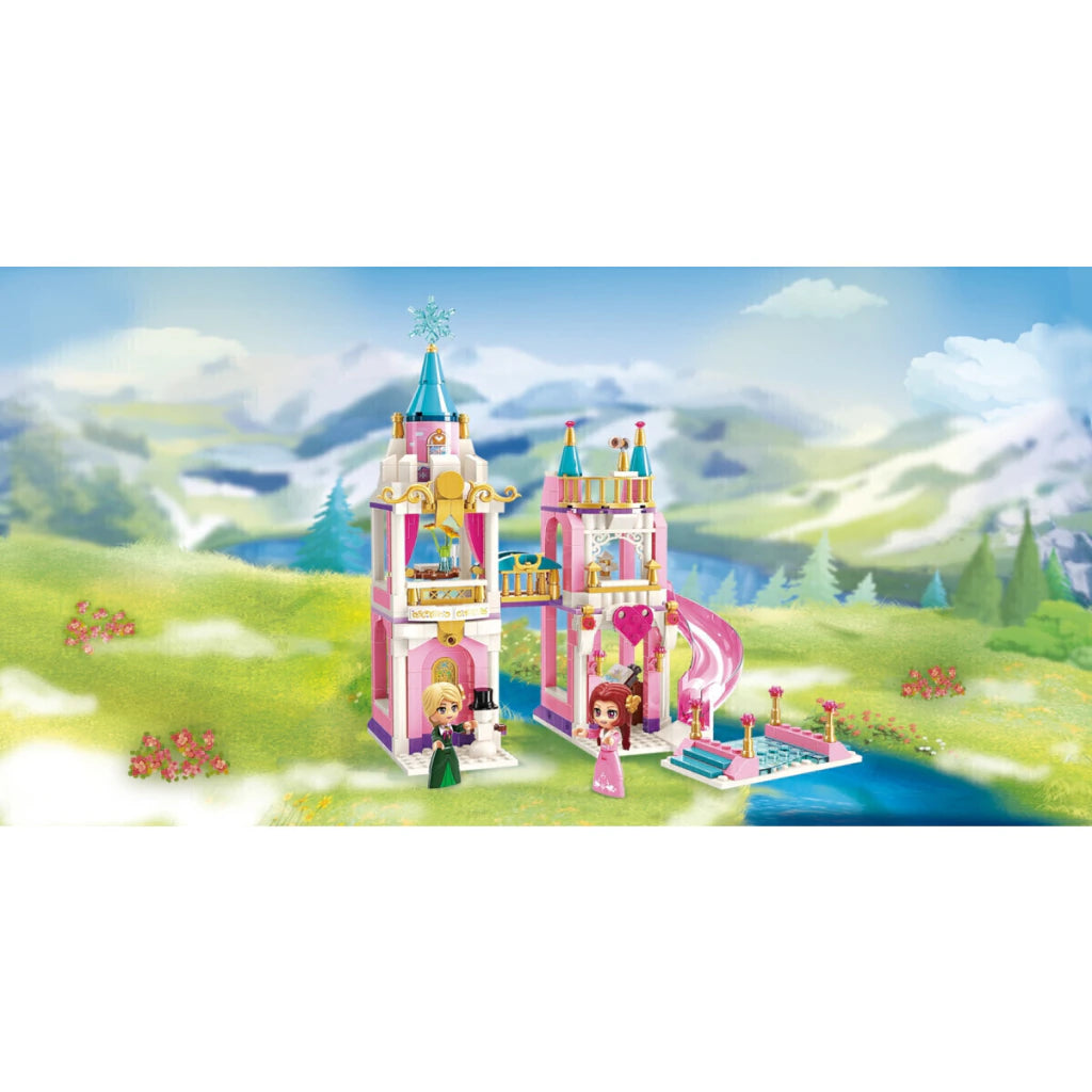 Bloques Castillo de Princesa 405 Piezas Construcción Infantil