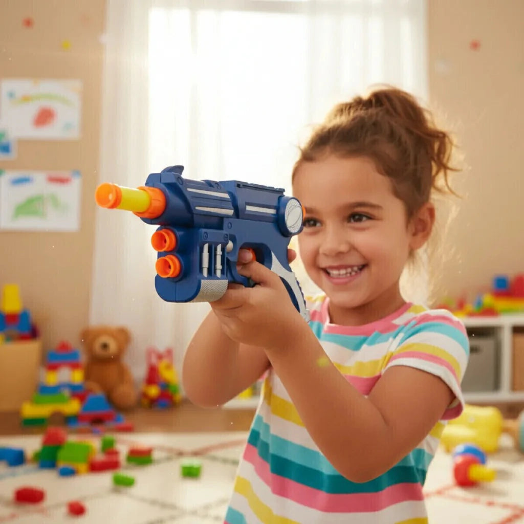 Pistola Lanza Dardos Giantoys Juguete Infantil con Dardos