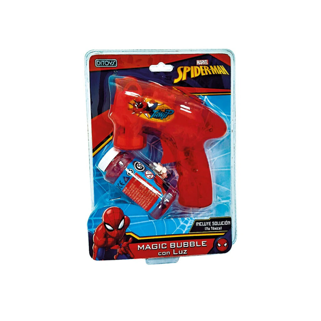 Spiderman Burbujero con Solución Ditoys Infantil