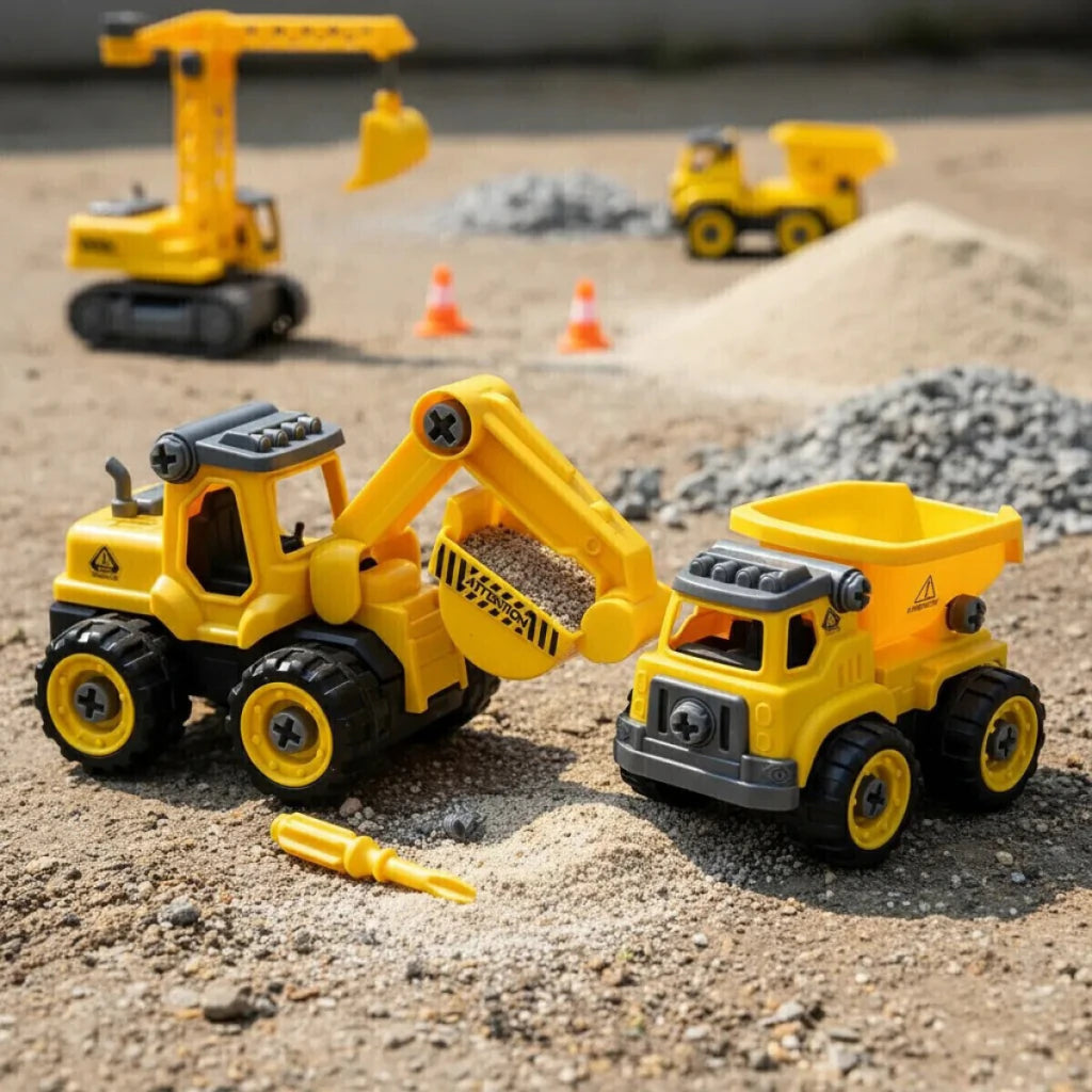 Camión Construcción Mini Car Excavadora Volquete Juguete Infantil
