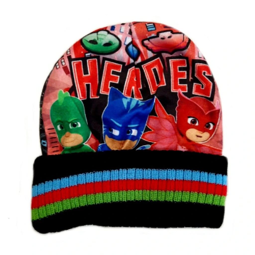 Gorro PJ Masks Héroes en Pijamas Infantil Invierno Tejido