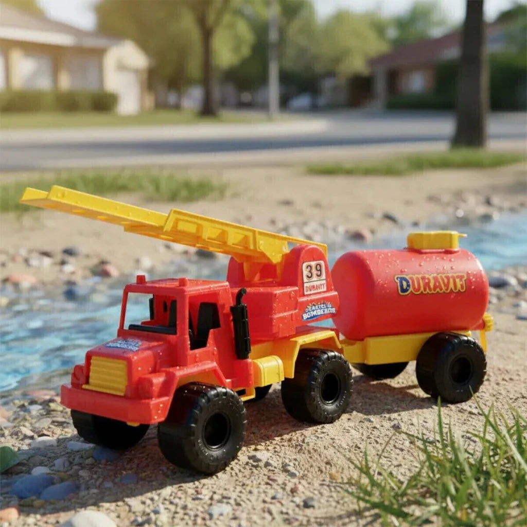 Camión de Bomberos con Tanque de Agua Duravit Juguete Infantil