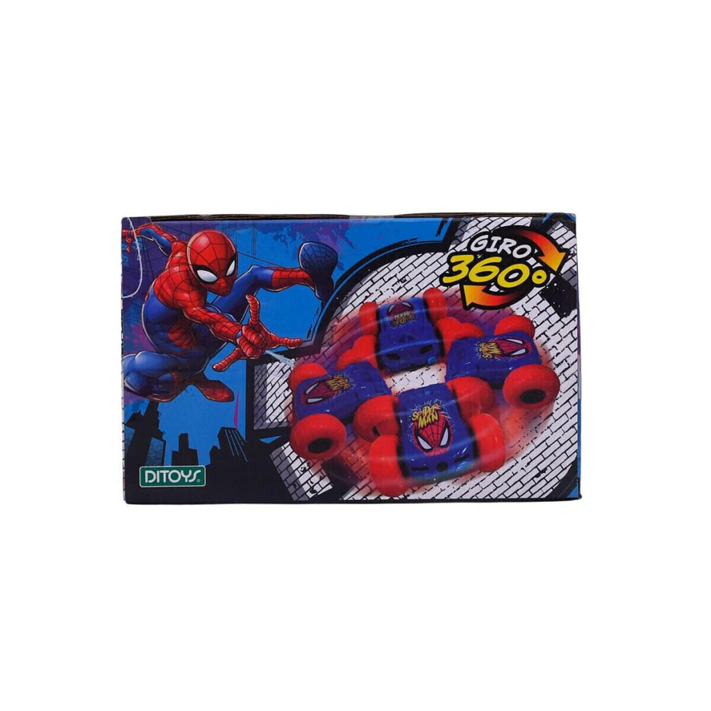 Flip Car Spiderman Ditoys Auto Acrobático 360°