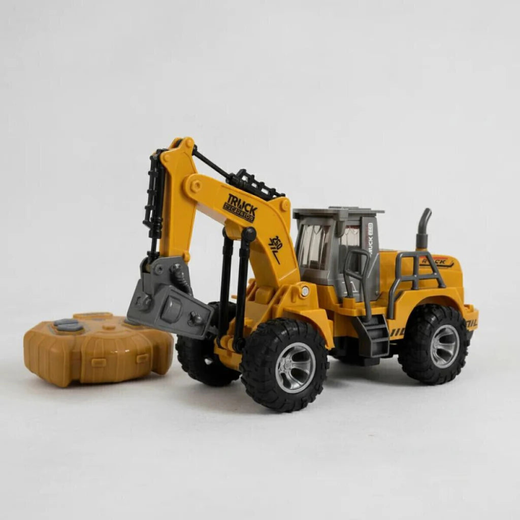 Máquina Excavadora Radio Control Juguete Construcción Infantil