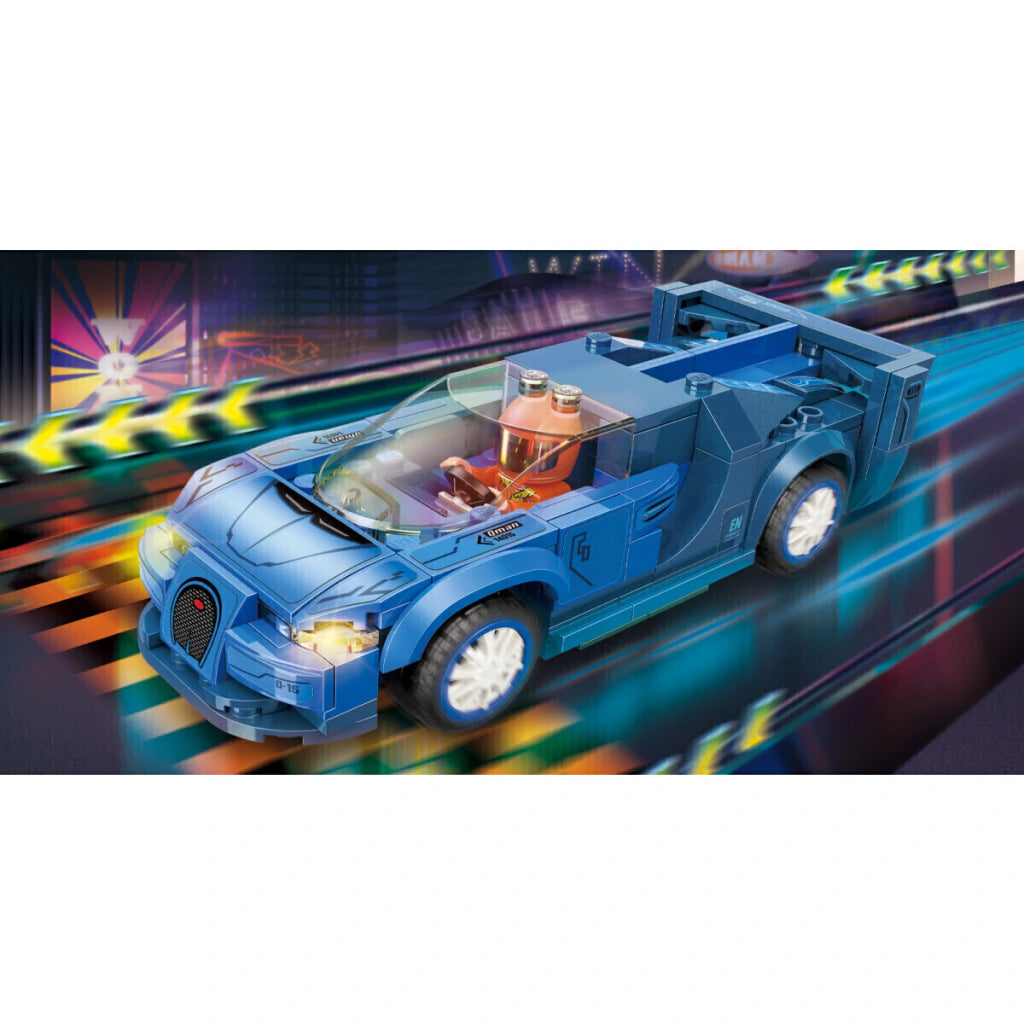 Bloques Auto Bugatti Racing 179 Piezas Juguete para Armar