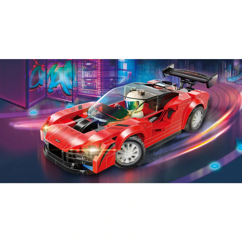Bloques Auto Ferrari Racing 198 Piezas para Armar Juguete