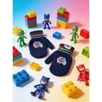 Guantes Tejidos PJ Masks con Aplique Sublimado Invierno Infantil