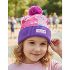 Gorro Footy Peppa Pig con Pompom Infantil Invierno