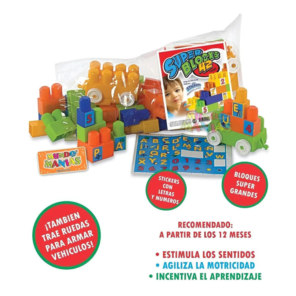 Bloques Ladrillos Cherry Festival Musical Set Armable Infantil