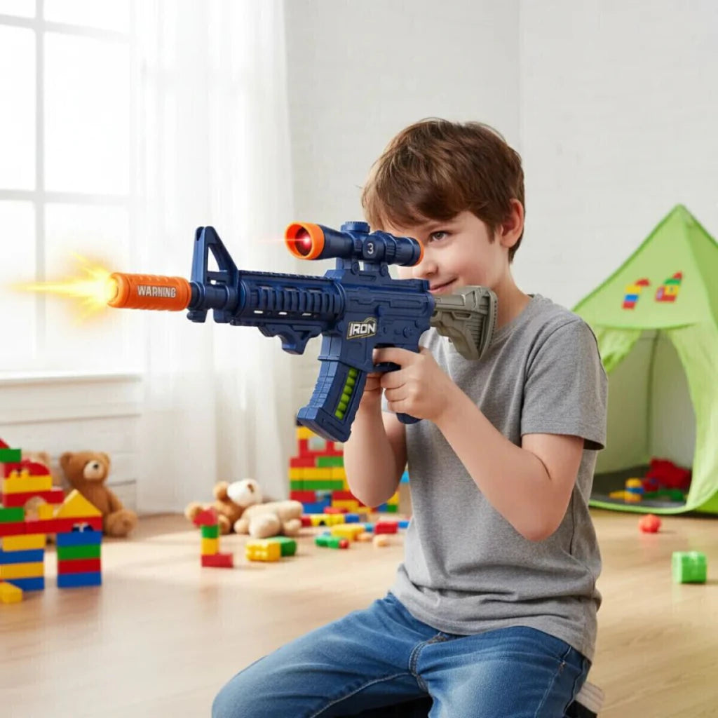 Arma Espacial Infantil con Luz y Sonido
