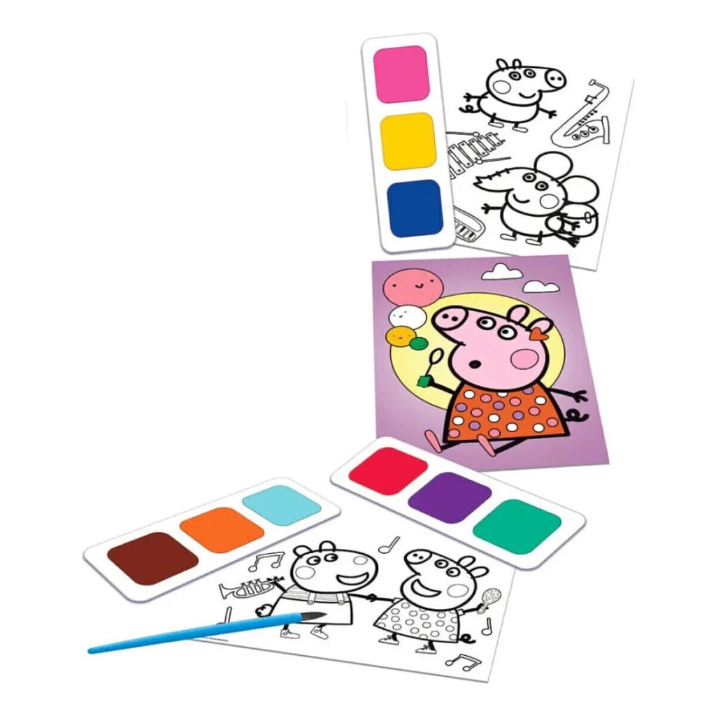 Set de 24 Acuarelas Mágicas Peppa Pig Tapimovil
