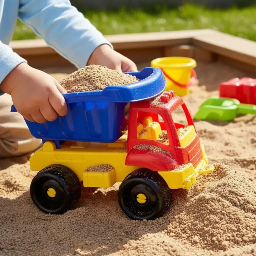 Camión Volcador Luni Juguete Construcción Infantil Resistente