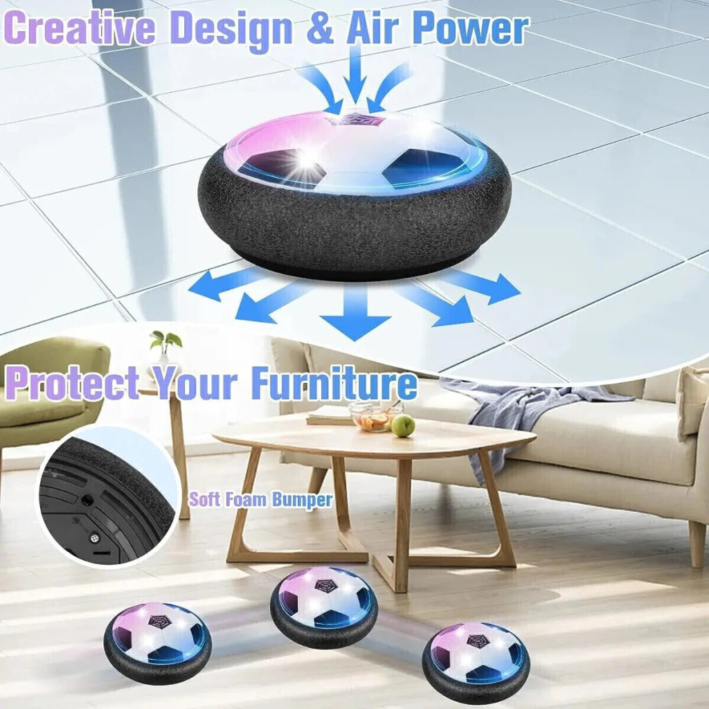 Fut Magic Air Power Fútbol Pelota Deslizante con Luz Infantil