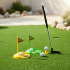 Set de Golf Infantil Giantoys con Palos Pelotas y Varilla