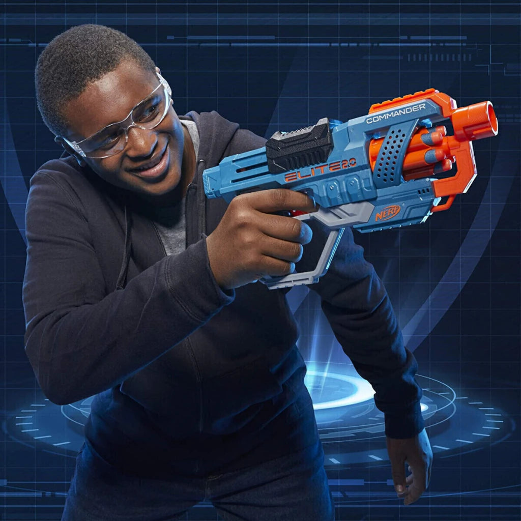 Nerf Elite 2.0 Commander Lanzadardos Infantil Hasbro