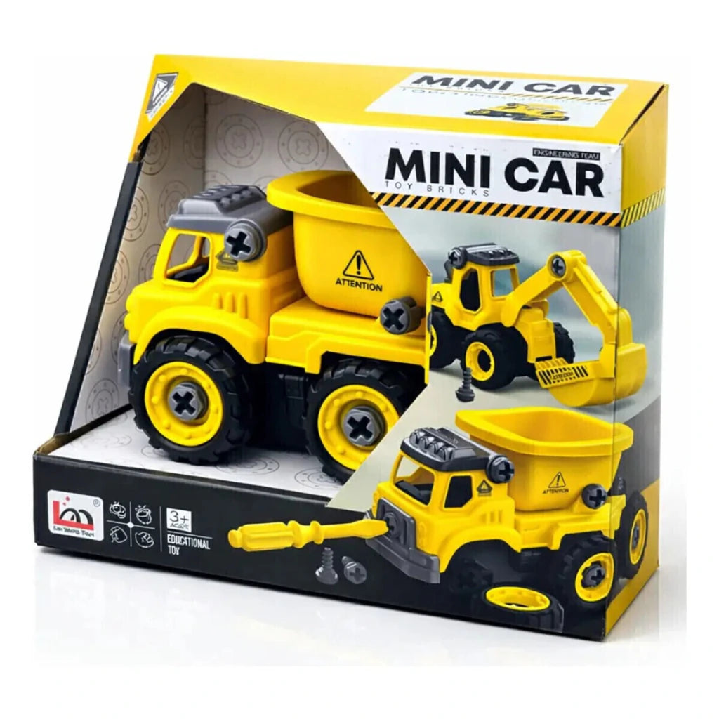 Camión Construcción Mini Car Excavadora Volquete Juguete Infantil