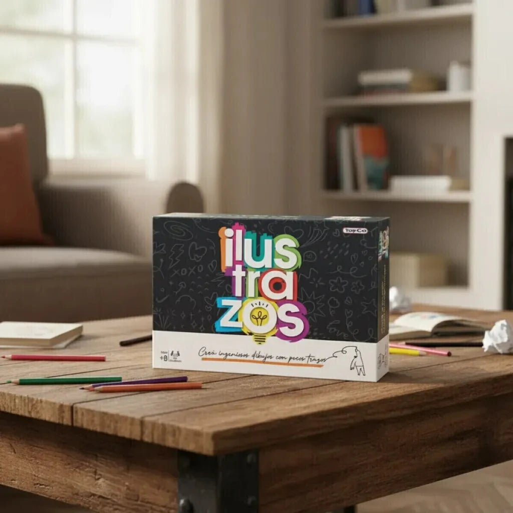 Ilustrazos Juego de Mesa de Dibujo y Diversión Familiar
