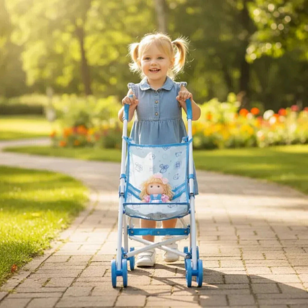 Cochecito de Bebé Giantoys Azul Celeste Juguete Infantil