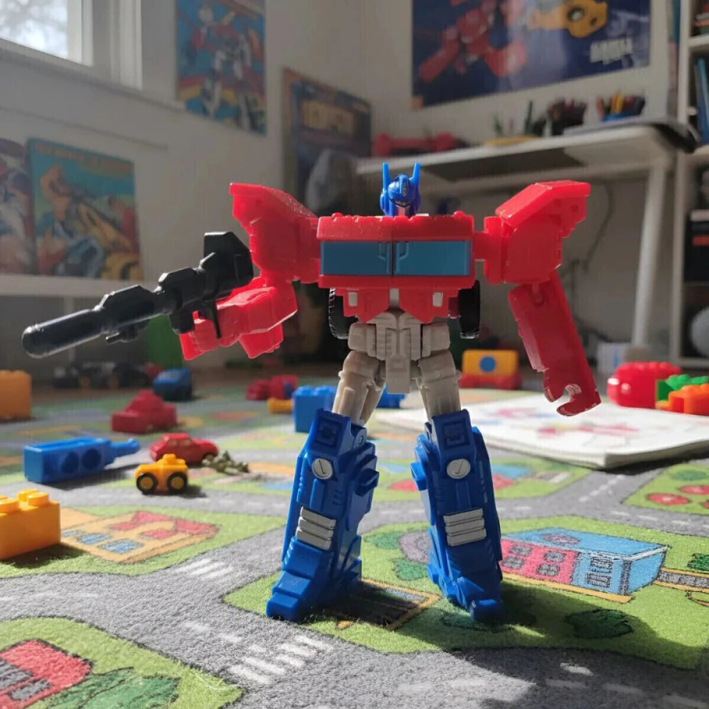 Transformers Robot Guardia de Bolsillo 2 en 1 Juguete
