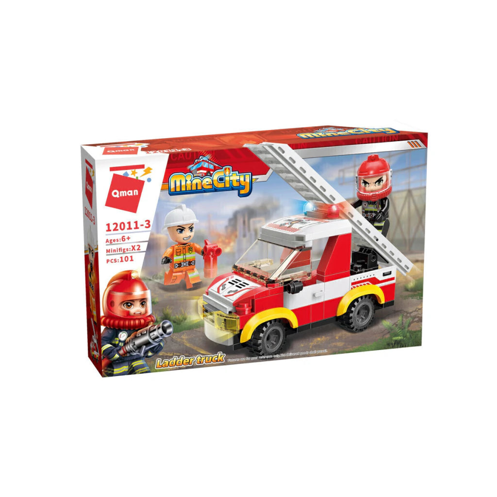 Blocks Jet Truck Qman Set de Construcción