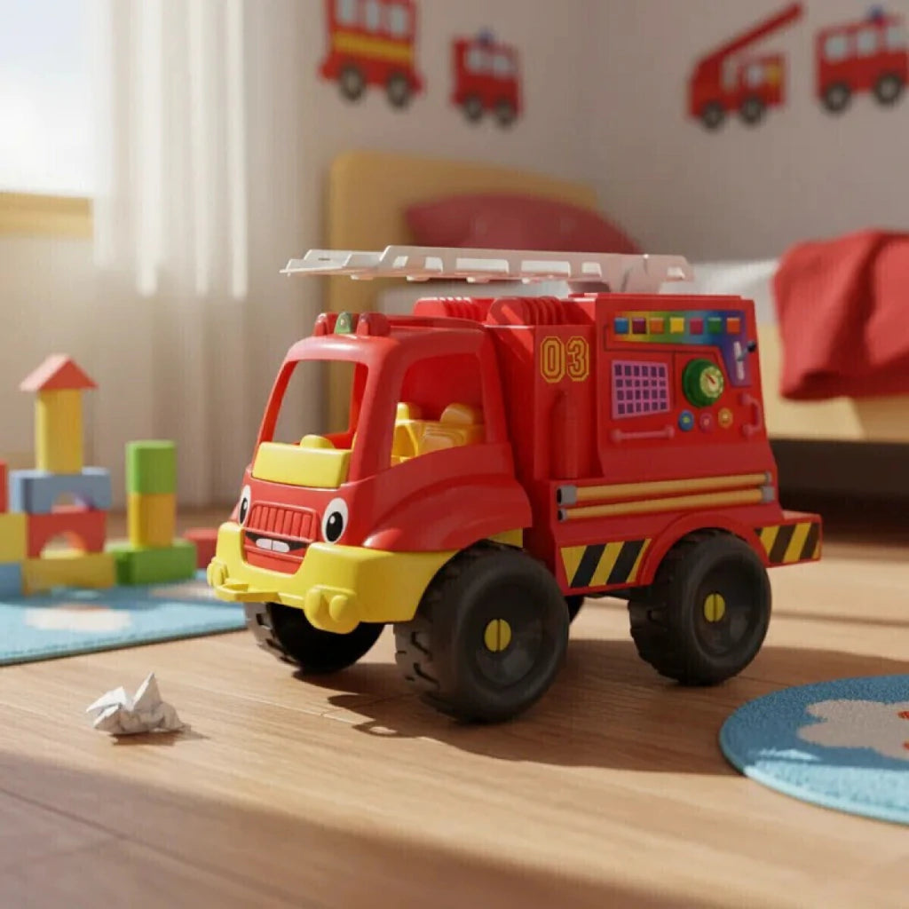 Camión de Bombero Luni Lunaplast Juguete Infantil