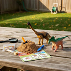 Set Dinosaurios de Juguete x3 Unidades en Bolsa Infantil