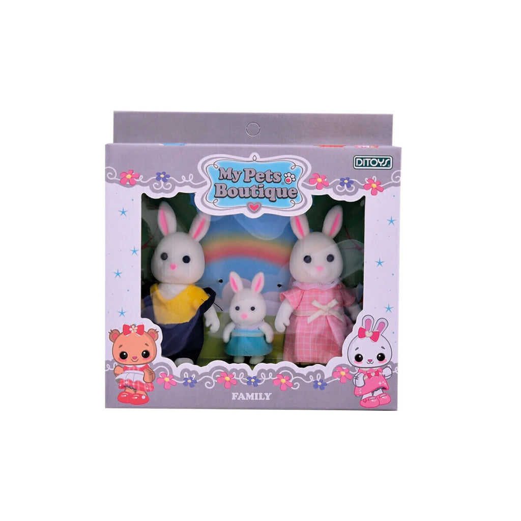 My Pets Boutique Familias Animales 3 Figuras Ditoys Infantil