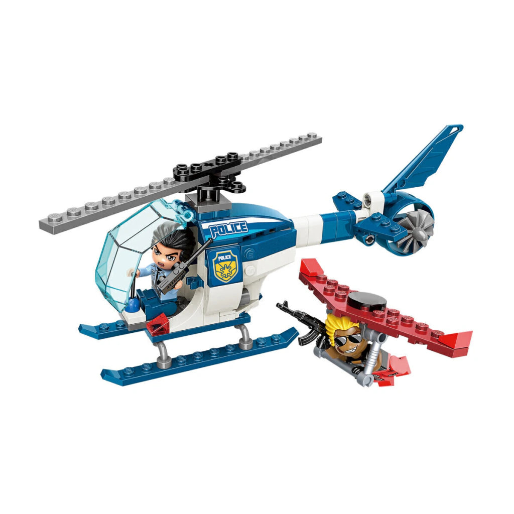 Qman Bloques Mine City Captura Forajidos Set Armable Infantil