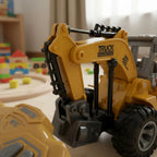 Máquina Excavadora Radio Control Juguete Construcción Infantil