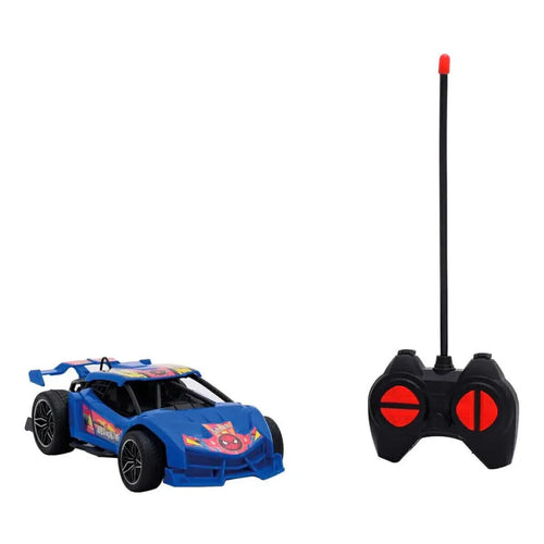 Auto Radio Control Spiderman Lanza Humo Ditoys Infantil