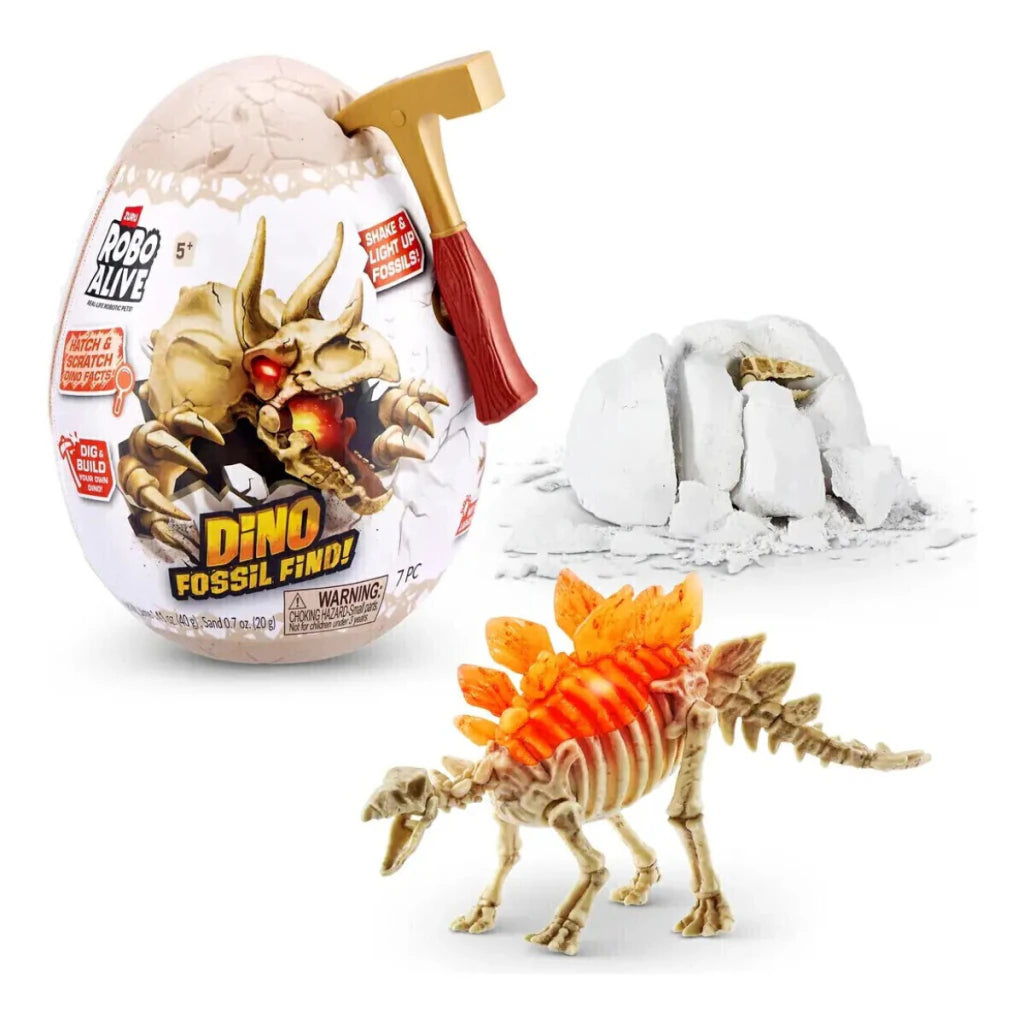 Huevo Sorpresa Dino Fósil 18 cm Juguete Infantil de Exploración