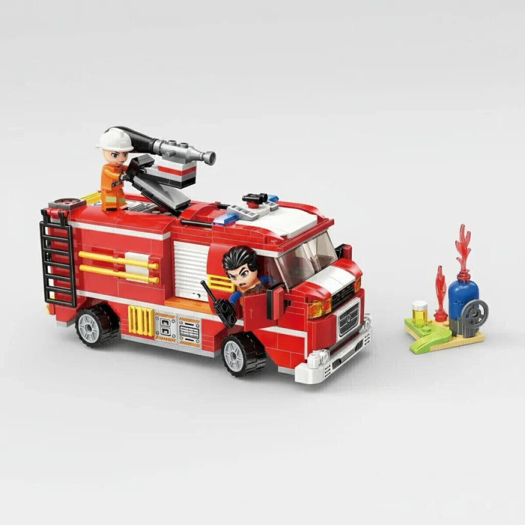 Blocks Fire Fighting Strike 370 Piezas Bloques para Armar Bomberos