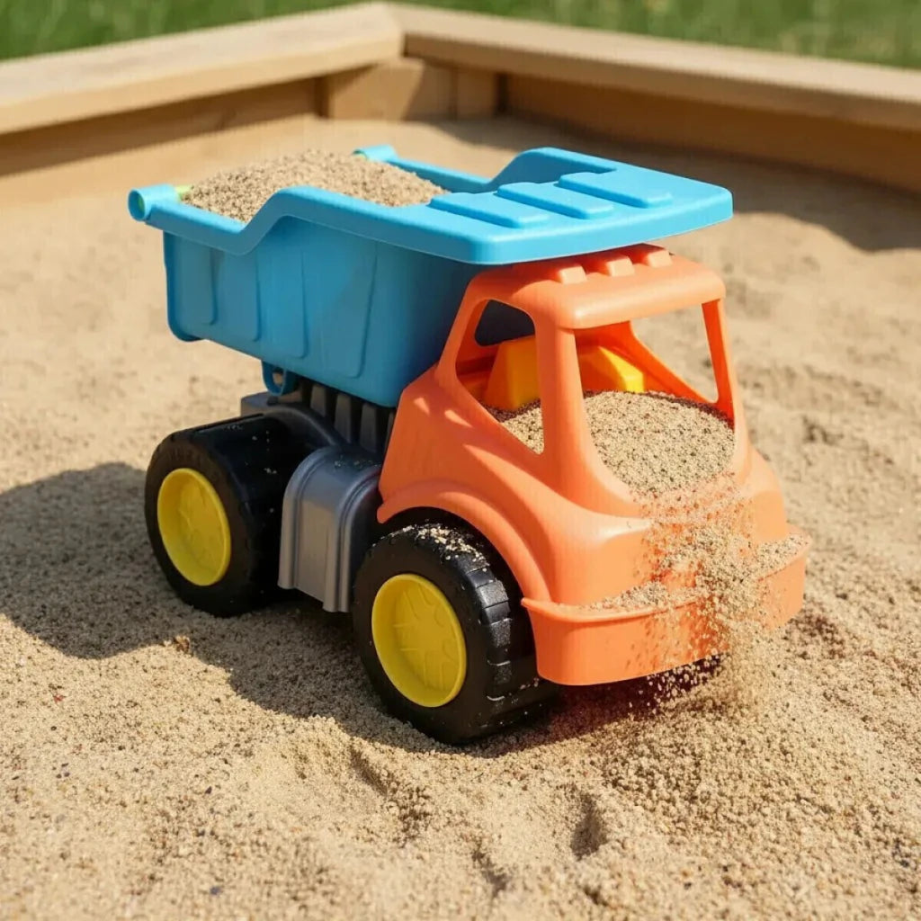 Juguete Camión Volcador en Caja Duravit Vehículo de Construcción Infantil