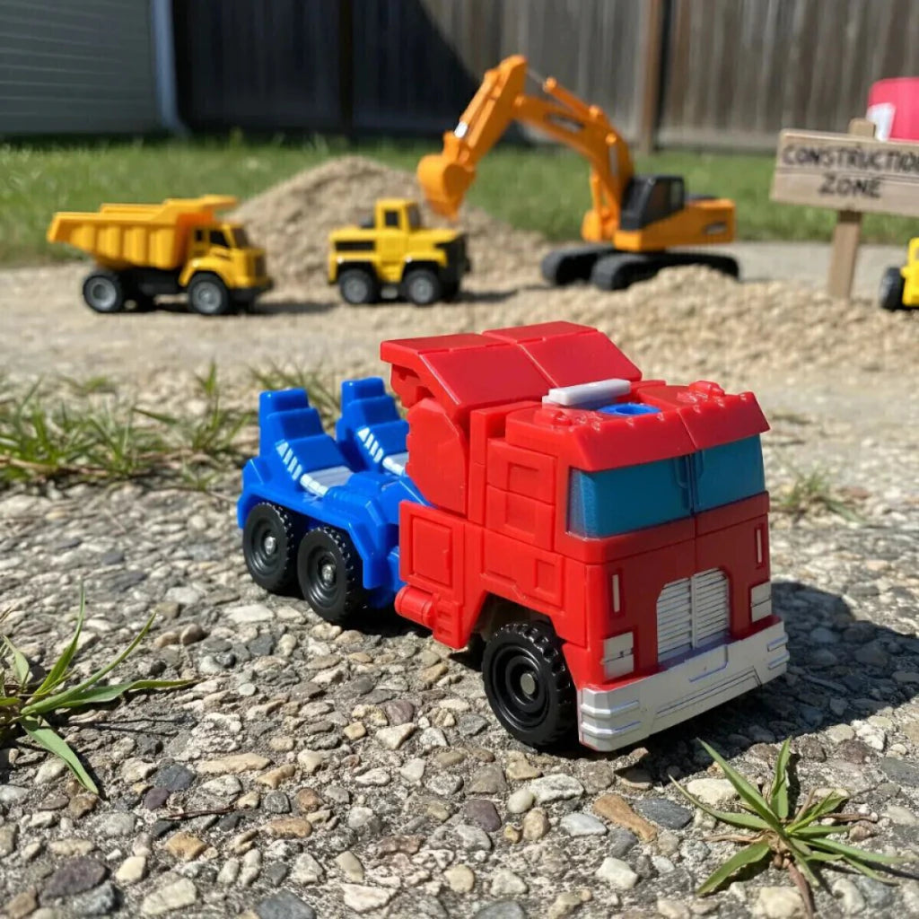 Transformers Robot Guardia de Bolsillo 2 en 1 Juguete