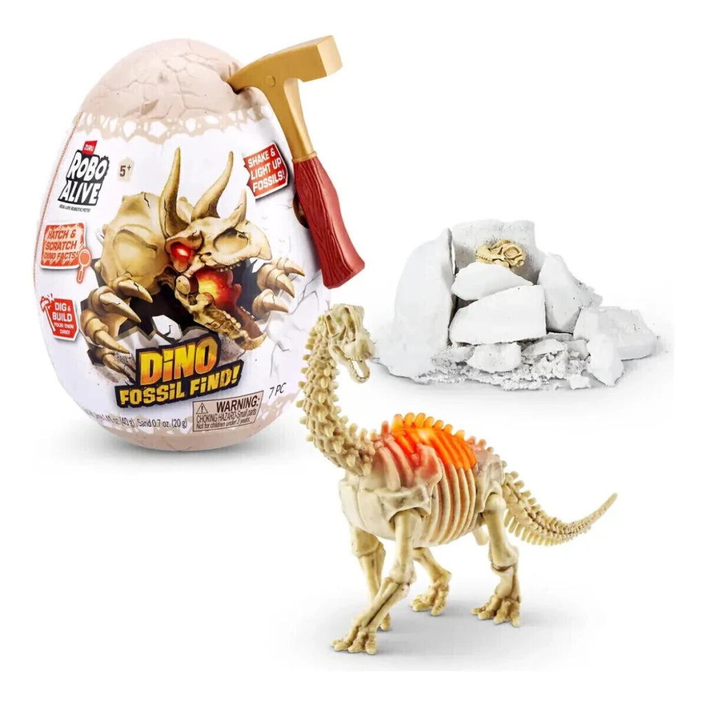 Huevo Sorpresa Dino Fósil 18 cm Juguete Infantil de Exploración