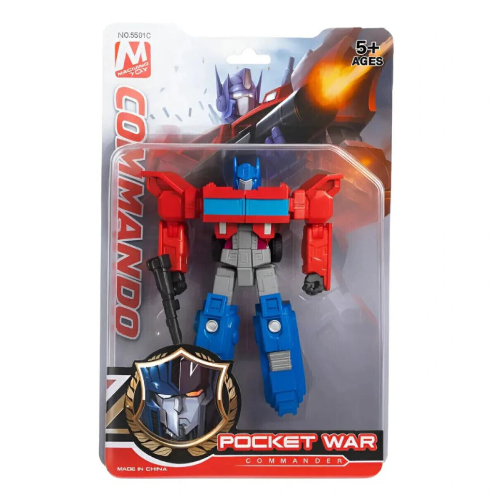 Transformers Robot Guardia de Bolsillo 2 en 1 Juguete