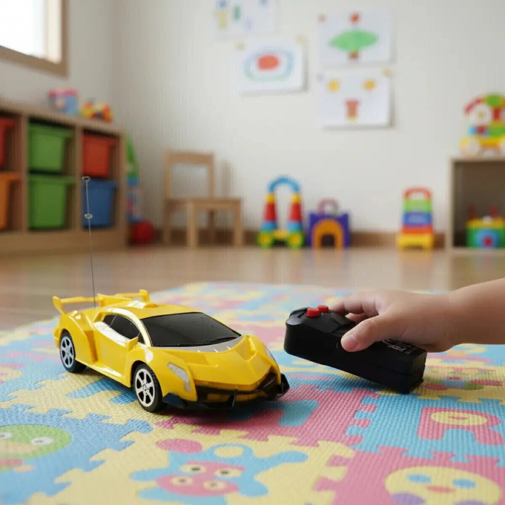 Auto Deportivo Drift Radio Control 1:20 con Luces Infantil