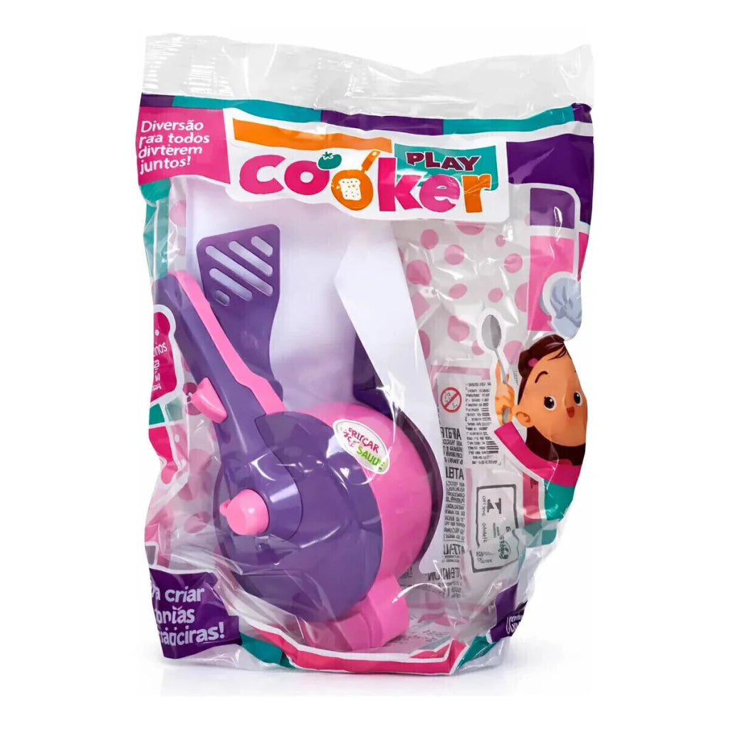 Set de Cocina Olla de Juguete con Accesorios Infantil