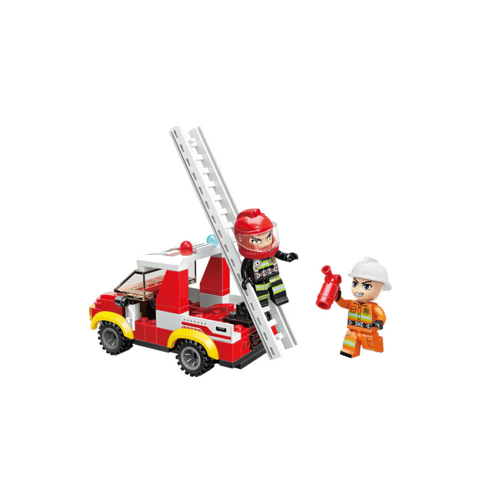 Blocks Jet Truck Qman Set de Construcción