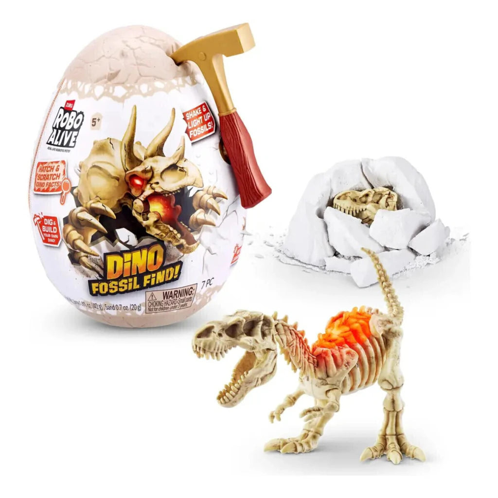 Huevo Sorpresa Dino Fósil 18 cm Juguete Infantil de Exploración