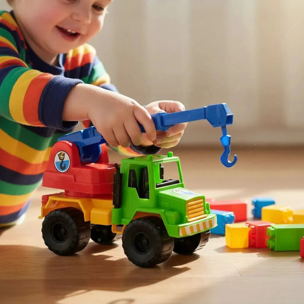 Camión Guinche Mediano Duravit Vehículo de Rescate Infantil