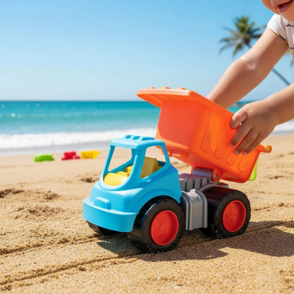 Juguete Camión Volcador en Caja Duravit Vehículo de Construcción Infantil