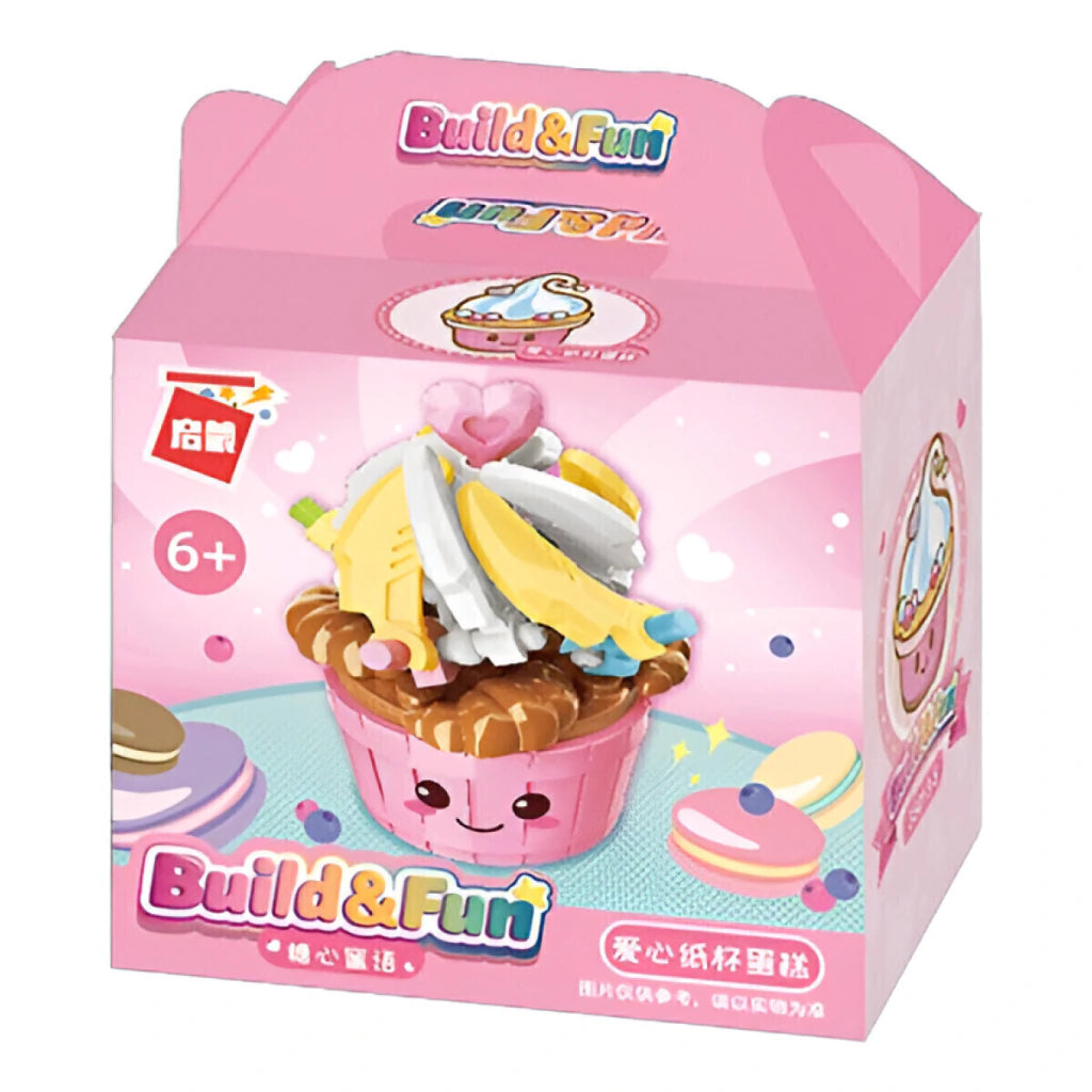 Bloques Qman Postres Dulces y Comidas para Armar Infantil