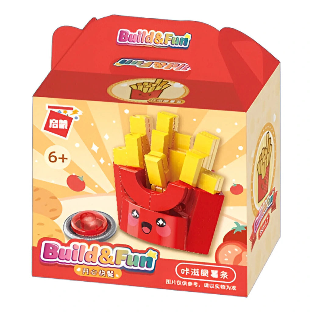 Bloques Qman Postres Dulces y Comidas para Armar Infantil