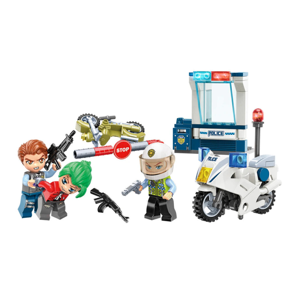 Qman Bloques Mine City Captura Forajidos Set Armable Infantil